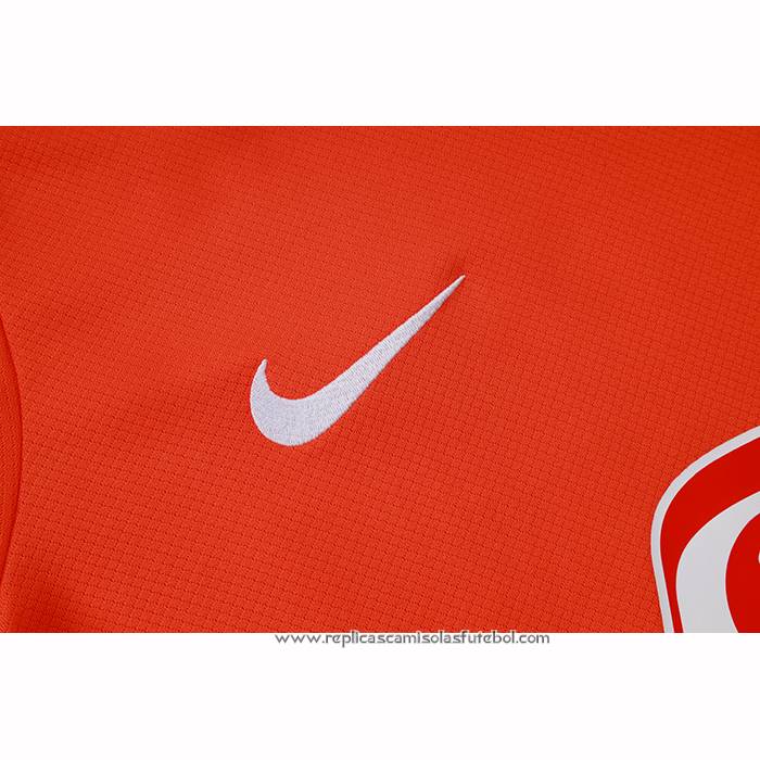 Fato de Treino Brasil 2025-2026 Manga Curta Laranja - Calcas Curta